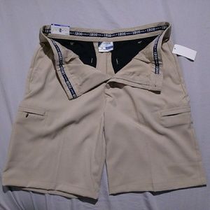 Mens Izod golf sport flex shorts